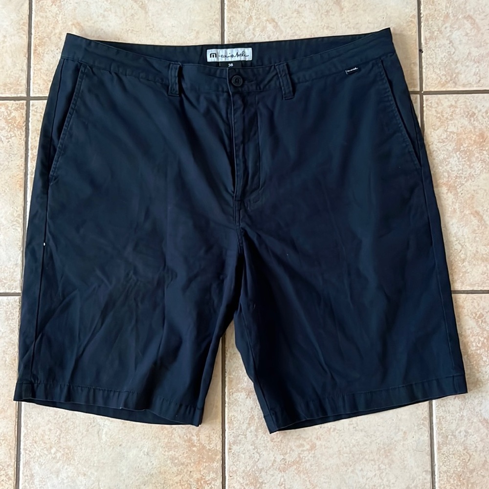 Travis Mathew Navy Huntington Short, Sz 38‎